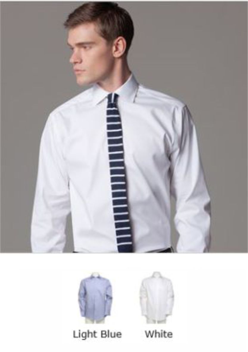 Kustom Kit KK118 Executive Premium Long Sleeve Oxford Shirt